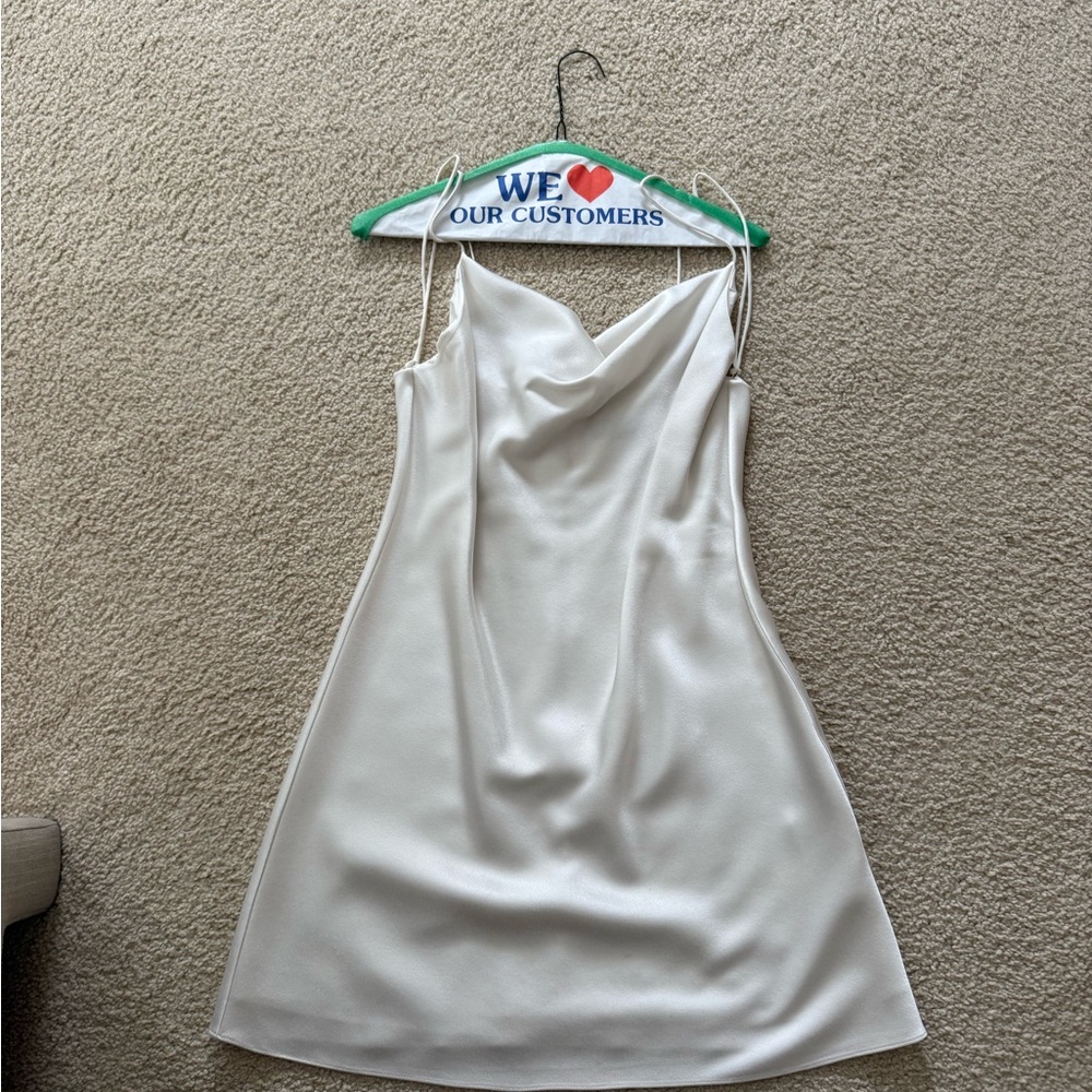 Alice + Olivia Harmony Mini Slip Dress